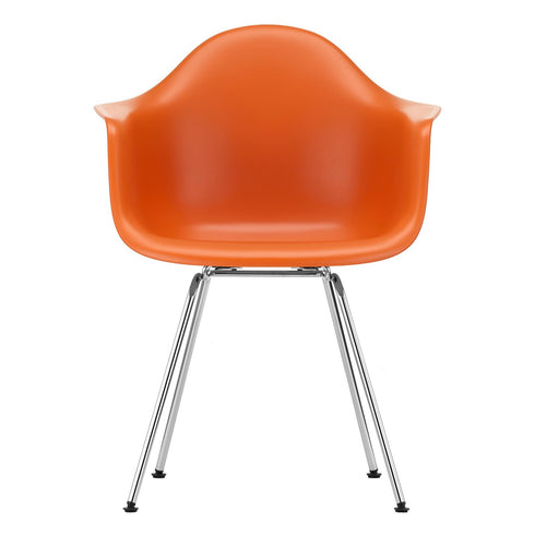 Cadeira de Braços em Plástico Eames DAX / Base Cromada